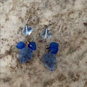 Blue earrings
